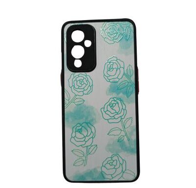 OnePlus 9 cover Floral Green