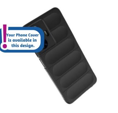 Premium Silicone Phone Case Wave Pattern (Black): All Models