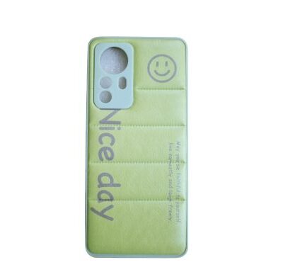Redmi note 12 pro puff cover green