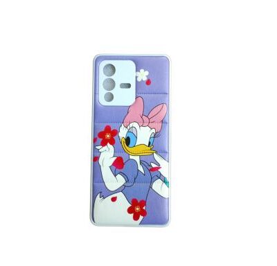 VIVO V23 5G, VIVO S12 PRO PUFF COVER DONALD DUCK PRINT