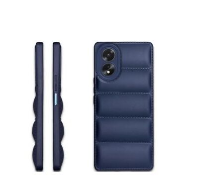 Puffer Mobile Covers (Blue Colour)
