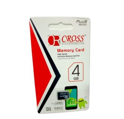 CROSS HIGH SPEED 4GB MEMORY CARD