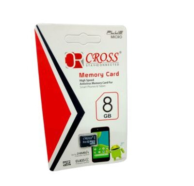 CROSS HIGH SPEED 8GB MEMORY CARD