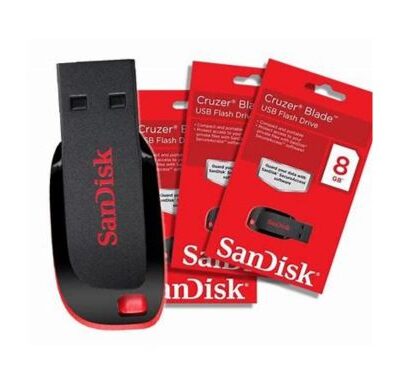 SanDisk Cruzer Blade 8GB USB 2.0 Pen Drive