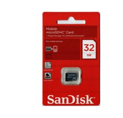 Sandisk Microsdhc 32gb Memory Card
