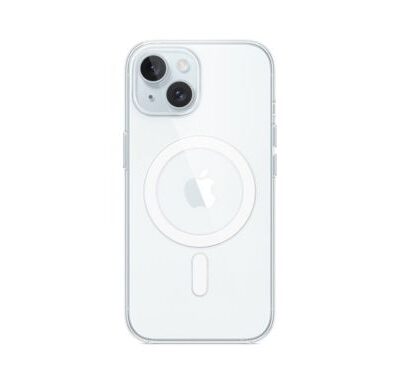 Transparent iPhone back covers with MagSafe