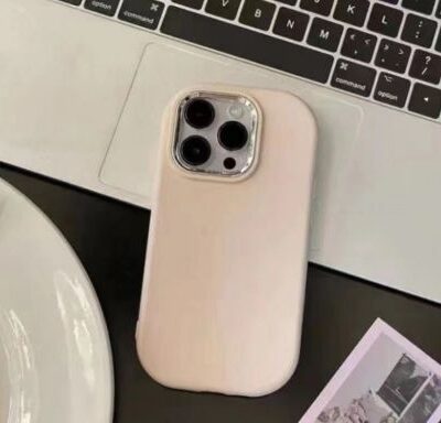 Butter Silicone iPhone Case: Baby Pink Color