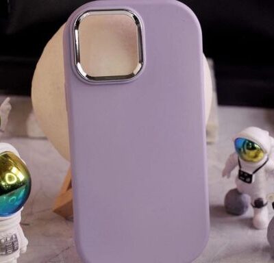 Butter Silicone iPhone Case: Purple Colour