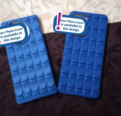 Chocolate shape TPU Phone Covers : Blue Colour