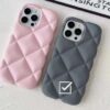 Cute 3D Puffy IPhone Case : Grey Colour (For iPhones)