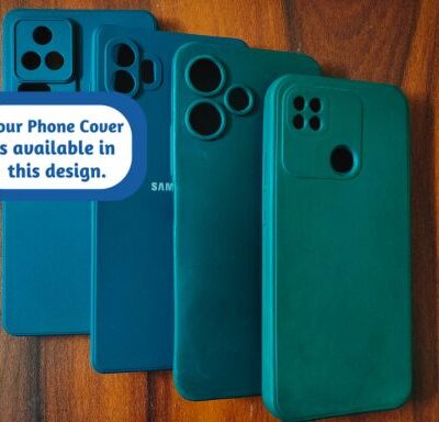 Silicone Mobile Covers With Inside Cloth (Green Colour) : For Selected Phone Models