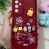 3D Toon Good Luck Phone Cover : Red Colour - Image 3