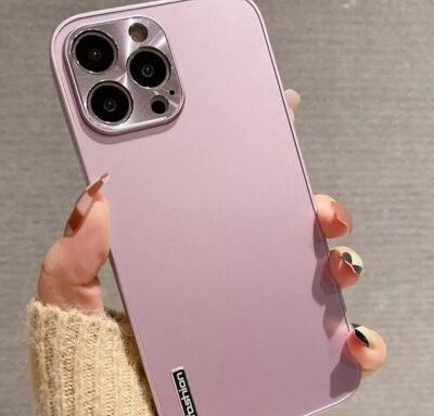 Electroplated Dazzling iPhone Case : Purple Color