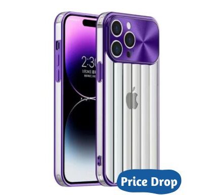 Electroplated Glacier iPhone Case : Purple Color