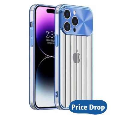 Electroplated Glacier iPhone Case : Blue Color