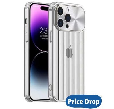 Electroplated Glacier iPhone Case : Silver Color