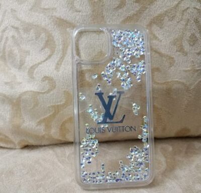 Premium Glitter iPhone Case :Silver Color