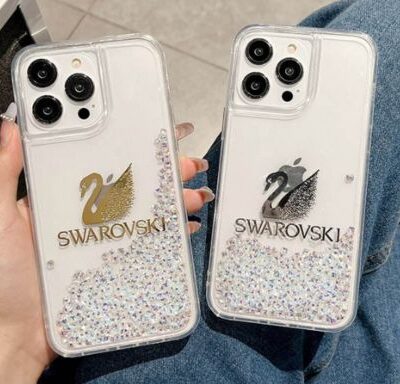 Premium Glitter iPhone Case :Silver Color