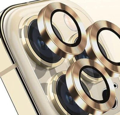iPhone Camera Lens Protector : Golden Color