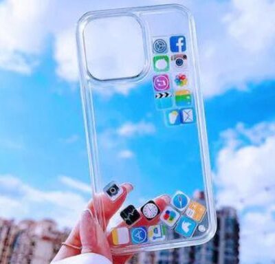 Floating Apps iPhone Case (For iPhone 14 Pro, 14 Plus & 14 Pro Max)