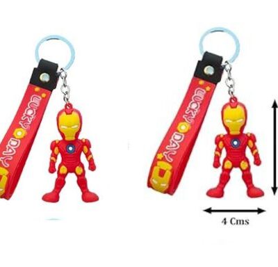 Iron Man 3D Rubber Silicone Keychain and Bag Charm 83