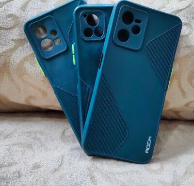 Line S Textured Case Silicone Back Cover : Green Color (For Selected Phone Models)