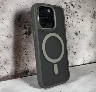 Rugged Metal Camera iPhone 16 Series Case With Magsafe & Metallic Buttons (Raven Black)