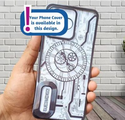 Time Machine Printed Mobile Covers (Black Colour) : Selected Phone Models