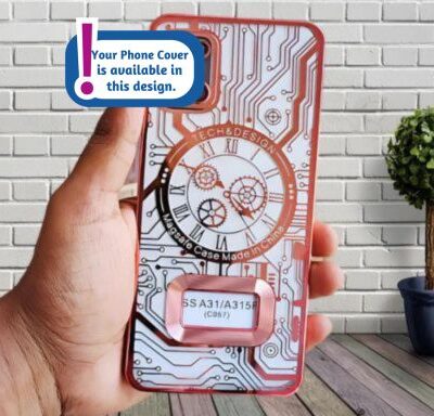 Time Machine Printed Mobile Covers With Camera Lens(Pink Colour) : Selected Phone Models