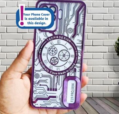 Time Machine Printed Mobile Covers With Camera Lens(Purple Colour) : Selected Phone Models
