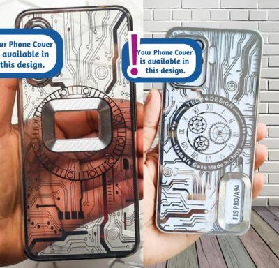 Time Machine Printed Mobile Covers With Camera Lens(Silver Colour) : Selected Phone Models