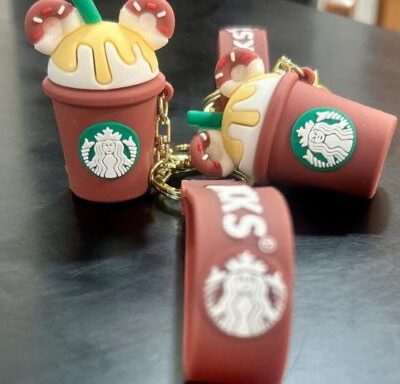 Starb. keychain & Bag Charm Premium Silicone 76 (With Box) : Large Size