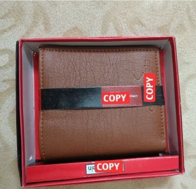 Genuine Leather Wallet For Men Brown : 24