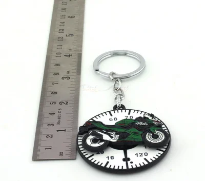 Rotating Anime Spinner Bike Key chain Imported 60