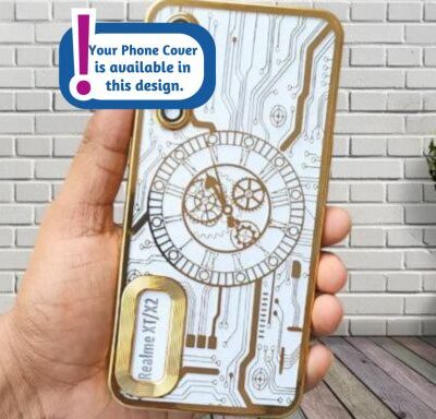 Time Machine Printed Mobile Covers With Camera Lens (Golden Colour) : Selected Phone Models