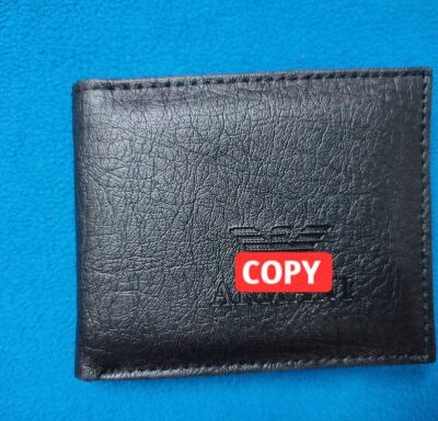 Artificial Leather Wallet For Men Black 12