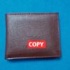 Artificial Leather Wallet For Men Maroon 14