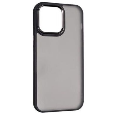 Shockproof Back Cover for Apple iPhones Matte Finish : Black