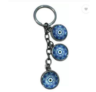 Blue Evil Eye Good Charm Keychain 114