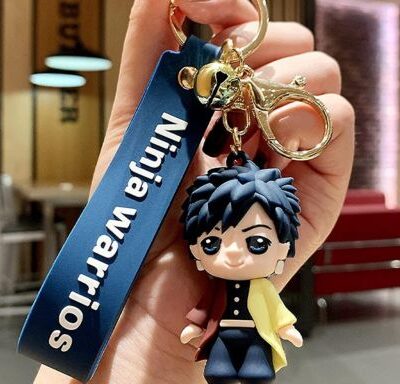 Onitore Giyu Tomioka 3D Silicone Keychain Bag Charm 109 : Large Size