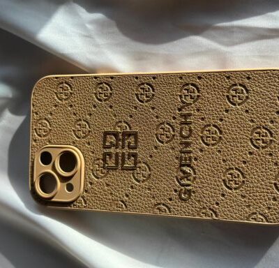 Branded Premium iPhone Case: Brown