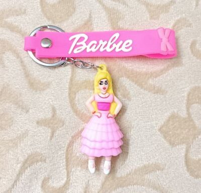 Barbie 3D keychain & Quirky Bag Charm Silicone 127 : Medium Size