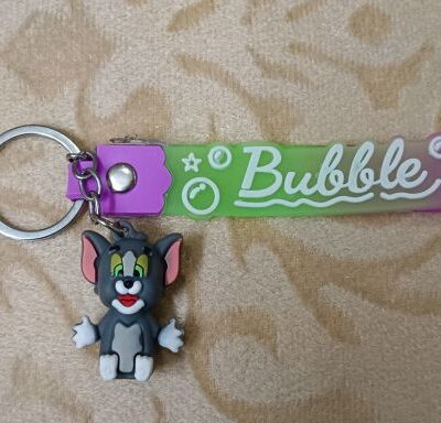 Cute Tom 3D keychain & Quirky Bag Charm Silicone 134 : Small Size