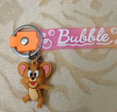 Cute Jerry 3D keychain & Quirky Bag Charm Silicone 135 : Small Size