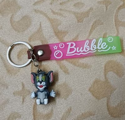 Cute Tom 3D keychain & Quirky Bag Charm Silicone 133 : Small Size