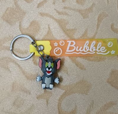Cute Tom 3D keychain & Quirky Bag Charm Silicone 132 : Small Size