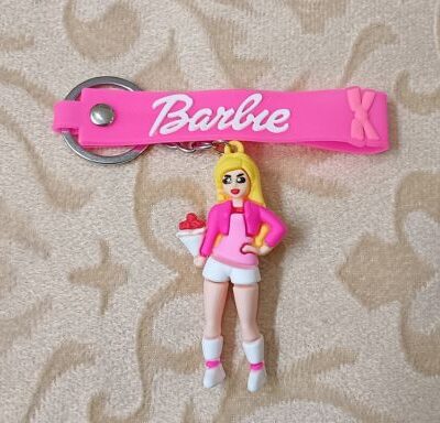 Barbie 3D keychain & Quirky Bag Charm Silicone 129 : Medium Size