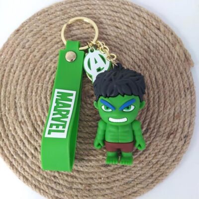 Hulk 3D Silicone Keychain Bag Charm 110 : Large Size