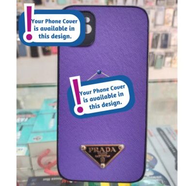 Branded Phone Cover With Logo : Purple
