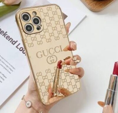 Crafted Gold Gucci Luxurious Camera Protective iPhone Case